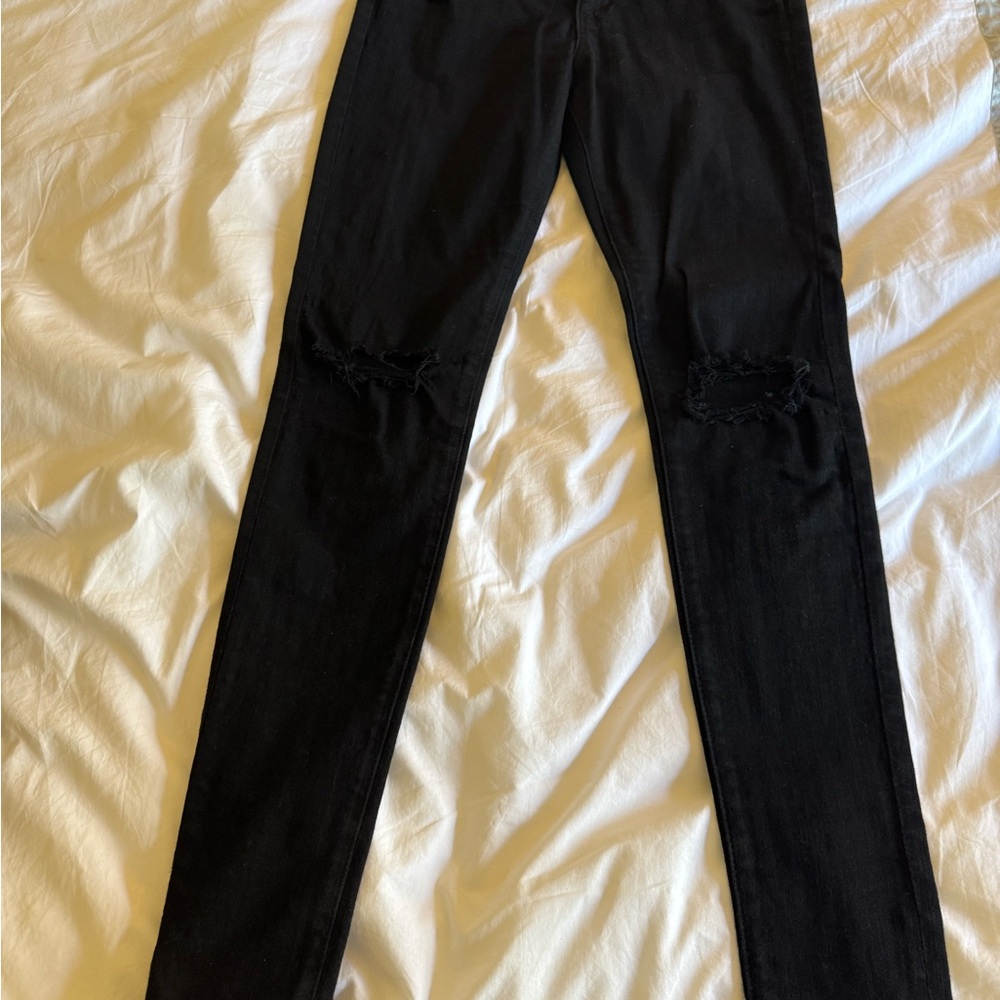 AG Adriano Goldschmied Black Skinny Jeans